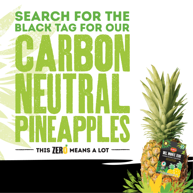 Carbon neutral pineapples
